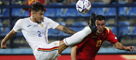Liga Naţiunilor: Muntenegru - România 2-0